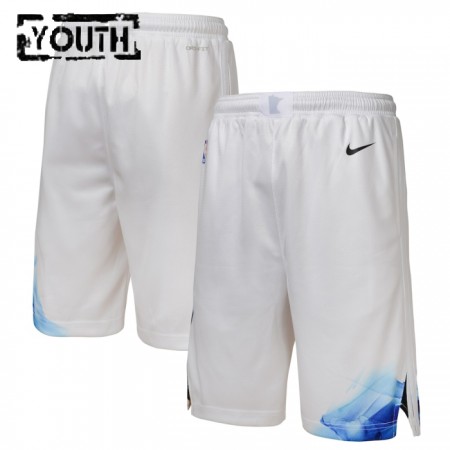 Minnesota Timberwolves Shortsit Nike 2024-25 City Edition Lasten Swingman